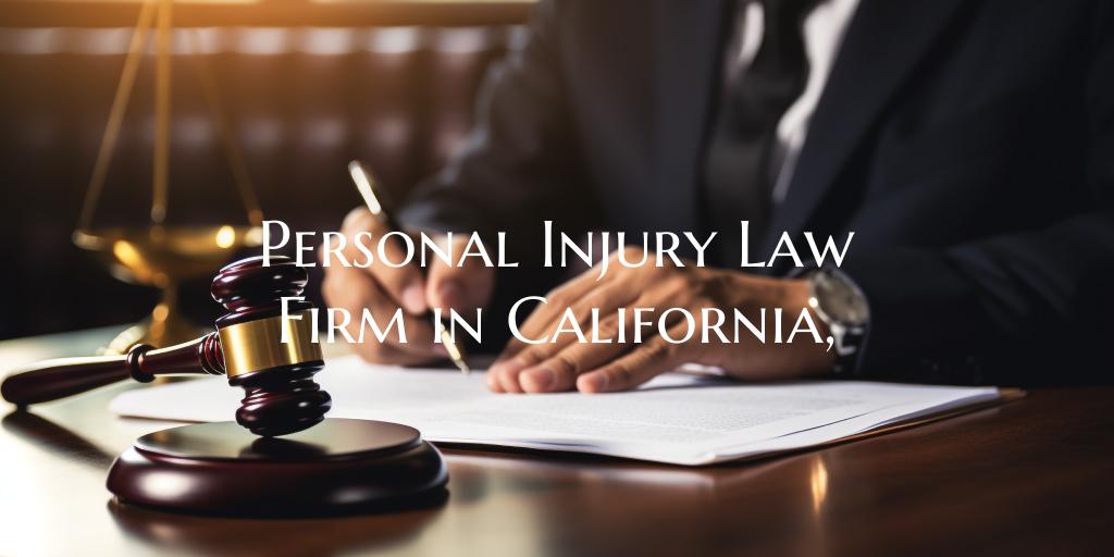 Personal Injury Law Firm in California,